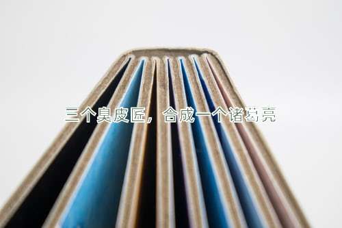 成语三个臭皮匠，合成一个诸葛亮