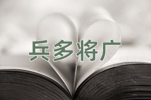 成语兵多将广