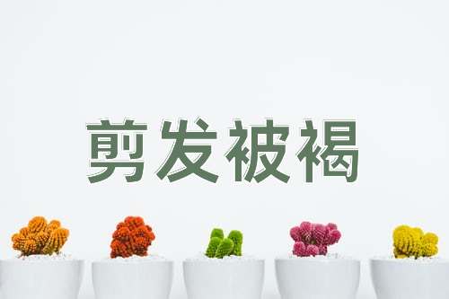 成语剪发被褐