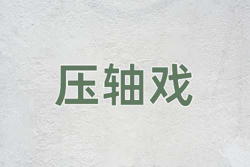 成语压轴戏