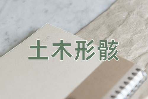 成语土木形骸