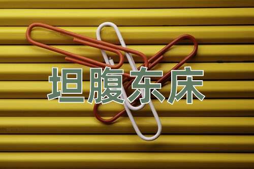 成语坦腹东床