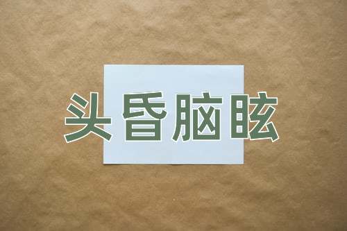成语头昏脑眩