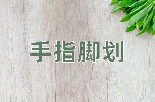 成语手指脚划