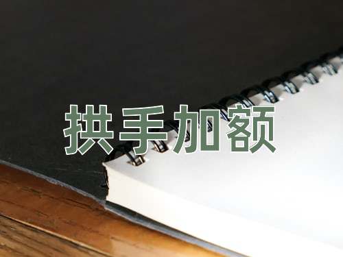 成语拱手加额