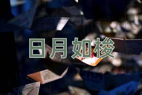 成语日月如梭
