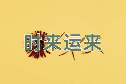 成语时来运来