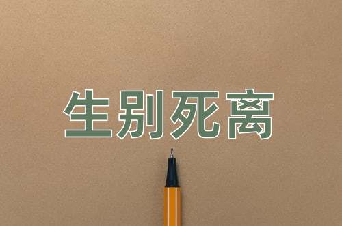 成语生别死离