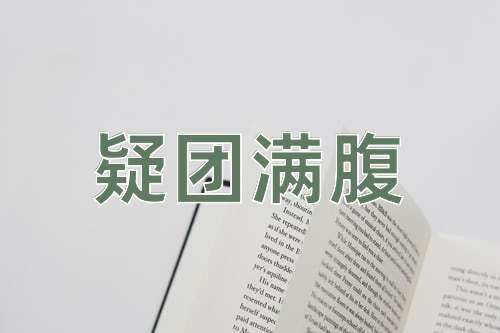 成语疑团满腹