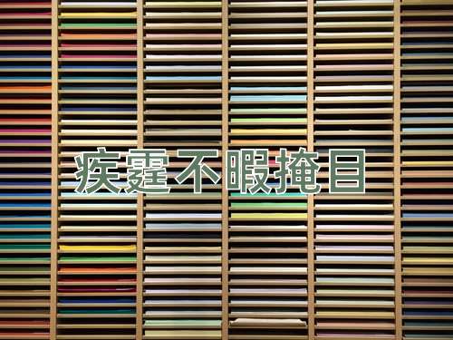 成语疾霆不暇掩目