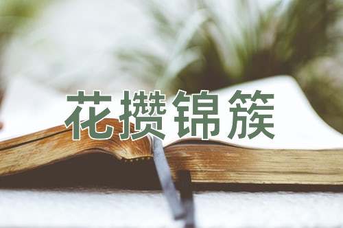 成语花攒锦簇