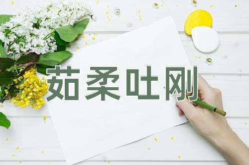 成语茹柔吐刚