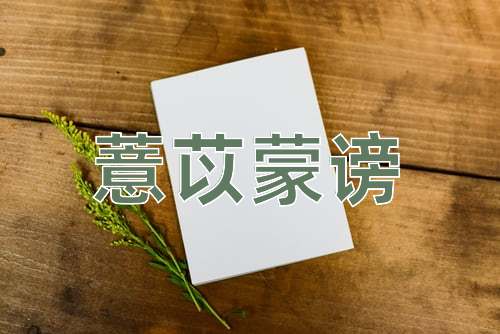 成语薏苡蒙谤