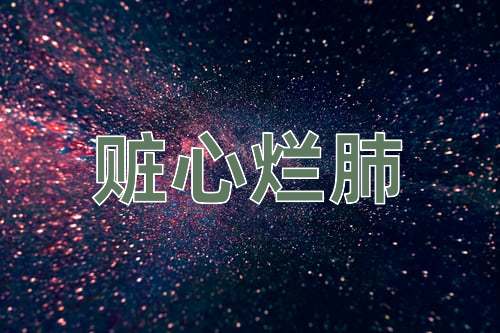 成语赃心烂肺