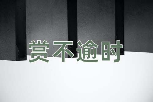 成语赏不逾时