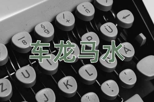 成语车龙马水
