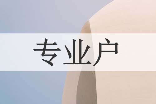 专业户