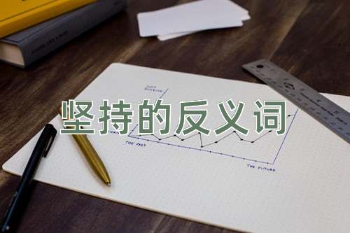 坚持的反义词