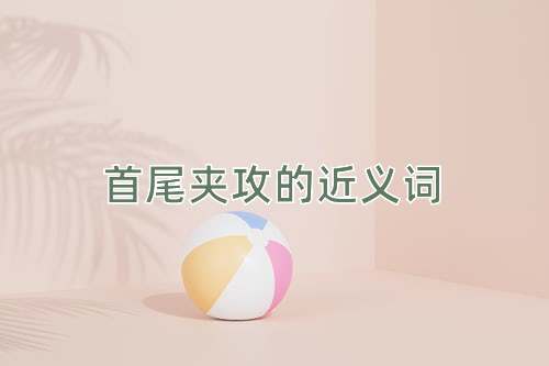 首尾夹攻的近义词