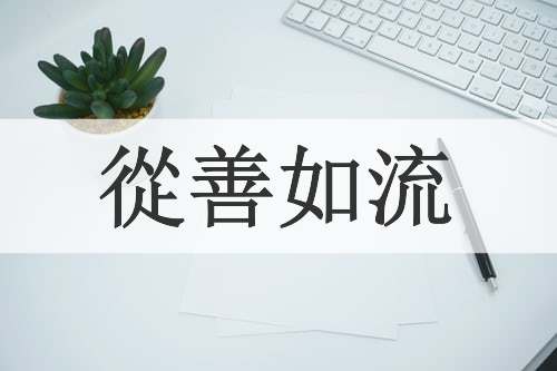從善如流