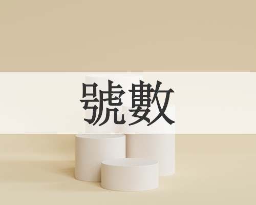 號數