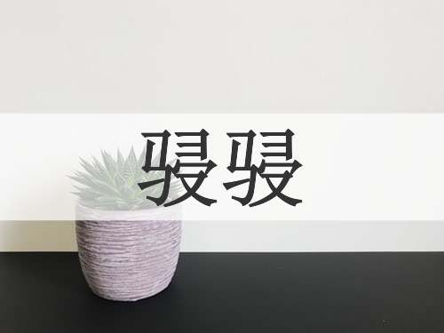骎骎