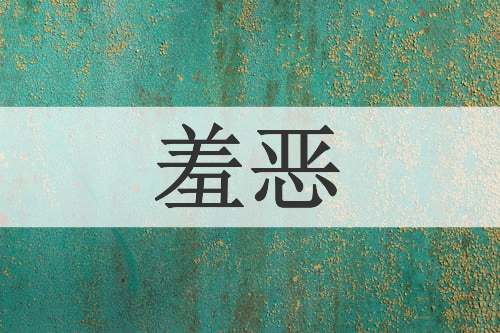 羞恶