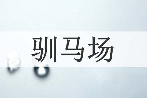驯马场