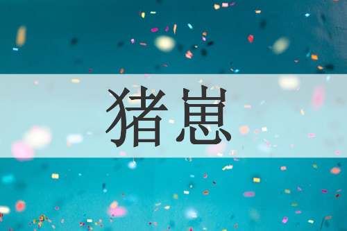 猪崽