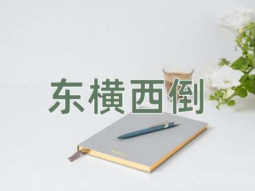 成语东横西倒