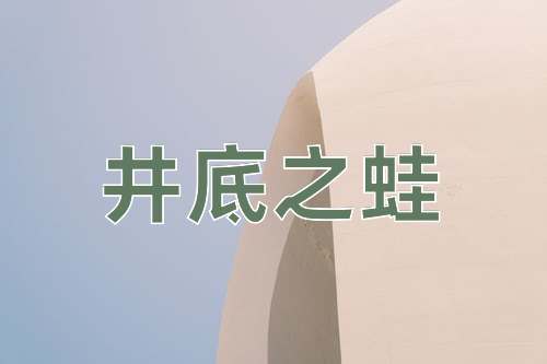 成语井底之蛙