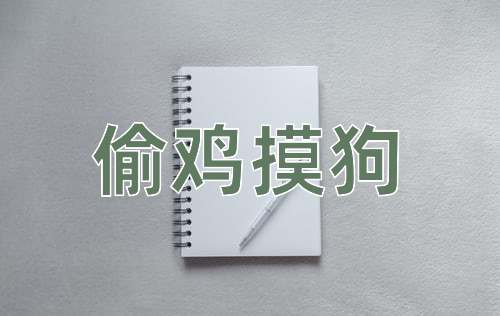 成语偷鸡摸狗