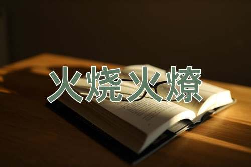 成语火烧火燎