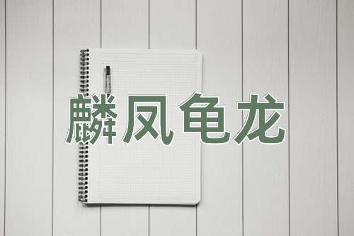 成语麟凤龟龙